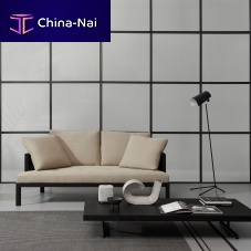 Contemporary sofa CURRYfabricleatheroak