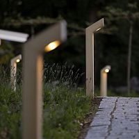 Garden lamp post PRIVATE RESIDENCE, NETHERLANDScontemporarywoodenLED