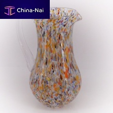 Blown glass pitcher GO.TOMurano glass