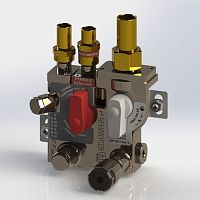 Medical gas valve P/AVB