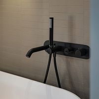 Shower mixer tap LIMONfor bathtubwall-mountedthermostatic