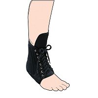 Ankle orthosis P.410XLwith laces
