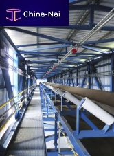 Belt conveyor horizontaltransportstationary