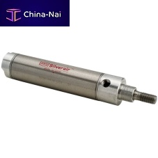 Pneumatic cylinder Silverair seriespistonsingle-actingaluminum