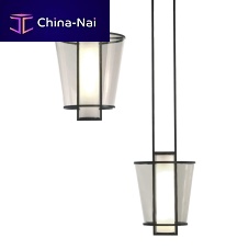 Pendant lamp LUCERNEmetalblown glasscontemporary