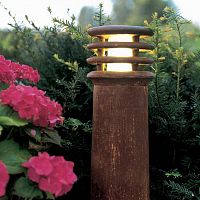 Garden bollard light RUSTYurbantraditionalstainless steel