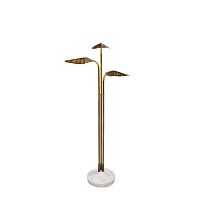 Floor-standing lamp LOTUSmetalbrassbronze