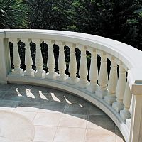 Precast concrete handrail RBR50B