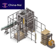 Semi-automatic depalletizer VEGA60layerfor cansfor the food and beverage industry