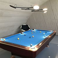 Hanging light fixture AVVENI 6 | 8LEDIP20for hotel