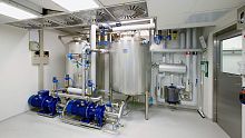 Cleaning station for the pharmaceutical industry batchmanualCIP