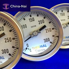 Gas expansion thermometer BMIbimetallicdialindustrial
