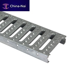 Galvanised steel step PS-OVAaluminumstainless steelfor raised floors
