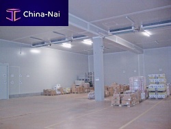 Modular cold room freezingfor the food industry