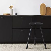 Contemporary bar stool Shoemaker Chair no. 68oakbeechlacquered wood