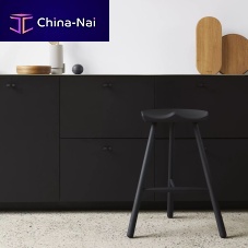 Contemporary bar stool Shoemaker Chair no. 68oakbeechlacquered wood