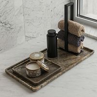 Bathroom organizer tray POCAHONTAS