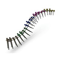 Thoraco-lumbar osteosynthesis unit SSS4 seriesposterioradult