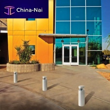 Public space bollard light PEYOTEcontemporarycast aluminumextruded aluminum