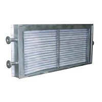 Finned tube heat exchanger air/airaluminum