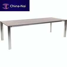 Contemporary table PENTAmetalHPLcement