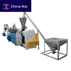 Twin-screw granulator GWfor PVCfor plastic pellet manufacturing