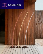 Floor lamp PISAaluminumsteelpolycarbonate