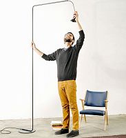 Floor-standing lamp ESSENZAironcontemporaryoutdoor