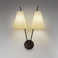 Traditional wall light ZWEIGindoorbronzesilk