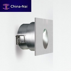 Recessed wall light fixture POLKALEDroundsquare