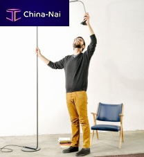 Floor-standing lamp ESSENZAironcontemporaryoutdoor