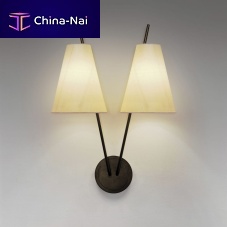 Traditional wall light ZWEIGindoorbronzesilk