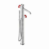 Shower mixer tap A1X149floor-mountedstainless steelbathroom