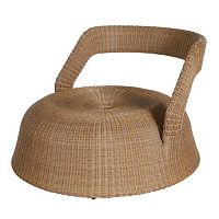 Contemporary armchair PEBBLEresin wickerby Ronan & Erwan Bouroullecoutdoor