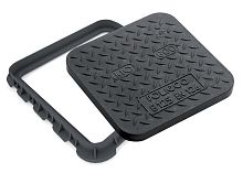 Composite material manhole cover KIO CLASS B125squareprefab