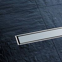 Stainless steel linear shower drain LINEARIS COMFORT