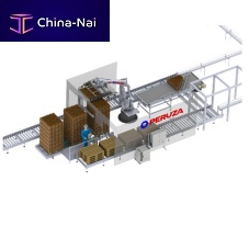 Robotic depalletizer for glass bottlesplastic bottlefor cartons