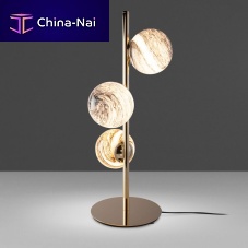 Table lamp 8065stainless steelglasscontemporary