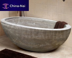 Oval bathtub MODEL 106free-standingfor homestraditional