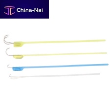 Gynecological surgical hook