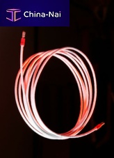 Silicone-insulated heating cable constant-wattage