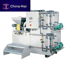 Polymer dispensing machine solidXflocvolumetricautomatic