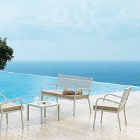 Traditional coffee table CH201metalsquarehome