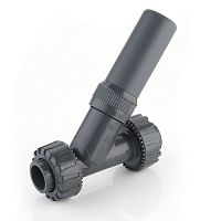 Angle seat pressure relief valve SVUFV seriesfor waterPVCpiston