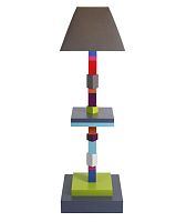 Floor-standing lamp PIED-JEUwoodencontemporarywireless