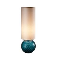 Table lamp BALLOTONblown glassfabriccontemporary