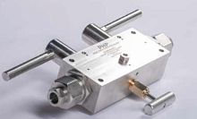 Needle valve manualdouble block-and-bleedfor water