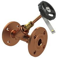 Diaphragm valve 135 01 serieswith handwheelstopfor water