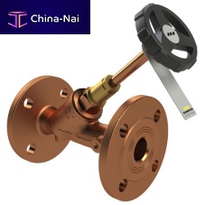 Diaphragm valve 135 01 serieswith handwheelstopfor water