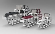 Granules cooler RG FINEfor the plastics industrystainless steel